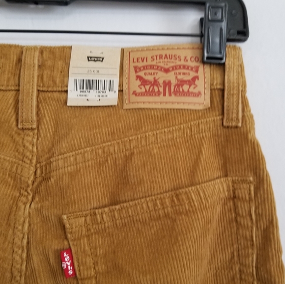 NWT Levi's '94 Baggy Corduroy Pants Size 25x31 - Picture 7 of 10